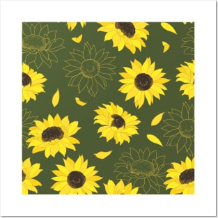 Sunflowers Posters and Art